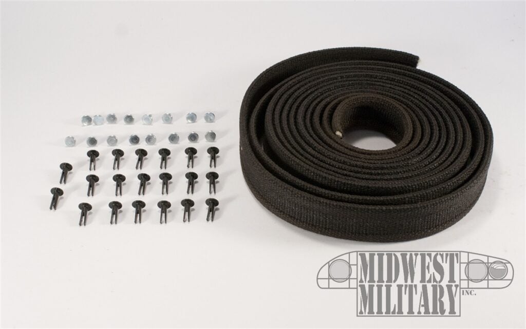 Hood Bonnet Welt Kit – Fits Willys Jeep MB & GPW (Classic Military Style)