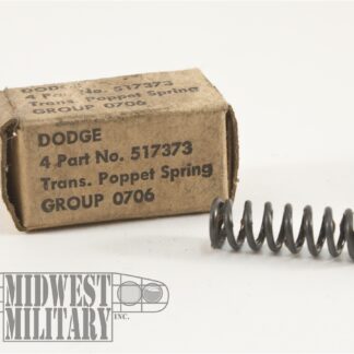 Transmission Rail Poppet Spring