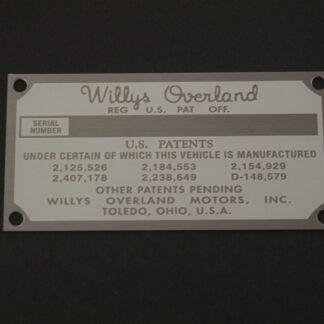 Patent Plate