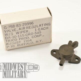 Windshield Wiper Shut Off Valve
