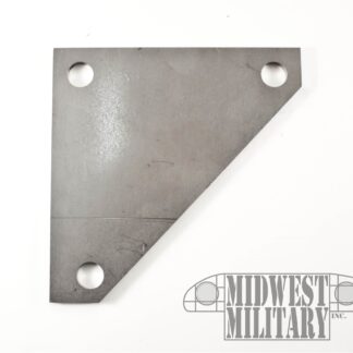 Lower Front Bumper Bracket, Winch