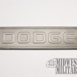 Dodge Name Plate