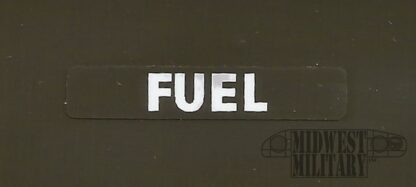 Fuel Indicator Decal