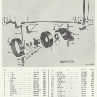 1. M37 Hand Brake Sysytem (Exploded View)