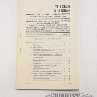 Power Plant Heater Manual