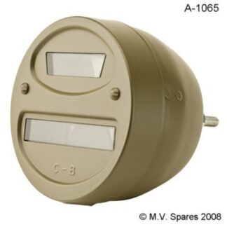 TAIL LIGHT - BLACKOUT - 6 VOLT C-B