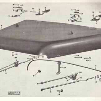1. M37 Hood (Exploded View)
