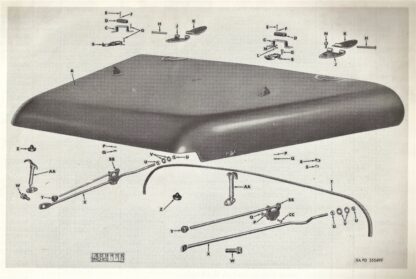 1. M37 Hood (Exploded View)