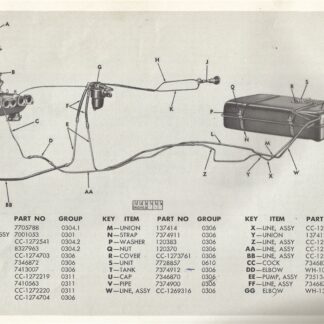 M37 Fuel exploded view