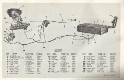 M37 Fuel exploded view