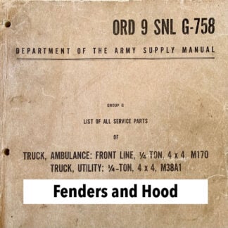 Fenders and Hood