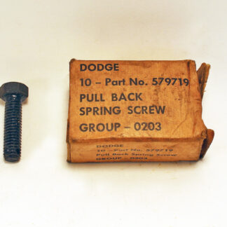 pull back spring screw