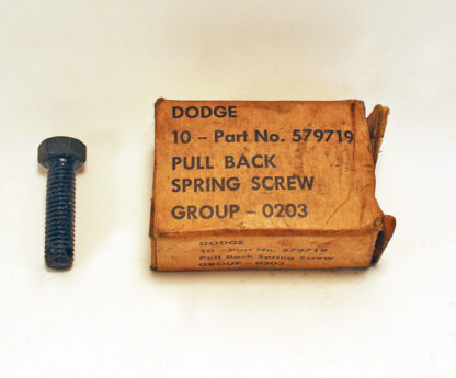 pull back spring screw