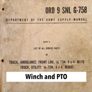 Winch and Power-Take-Off