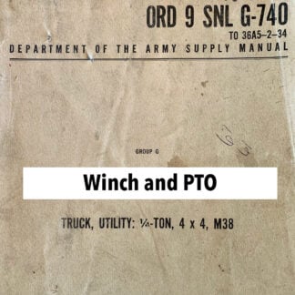 Winch and Power-Take-Off