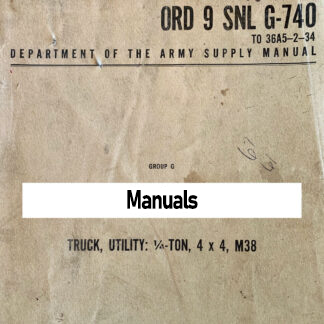 Manuals
