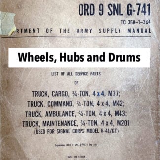 Wheels, Hubs and Drums