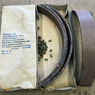 brake shoe lining kit