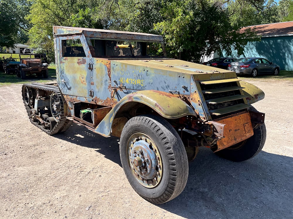 Diamond T M43 Halftrack for sale